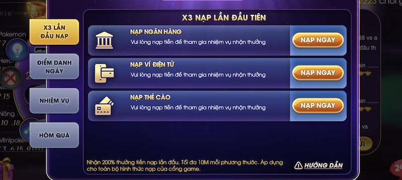 Tổng hợp khuyến mãi chỉ có tại Sam86
