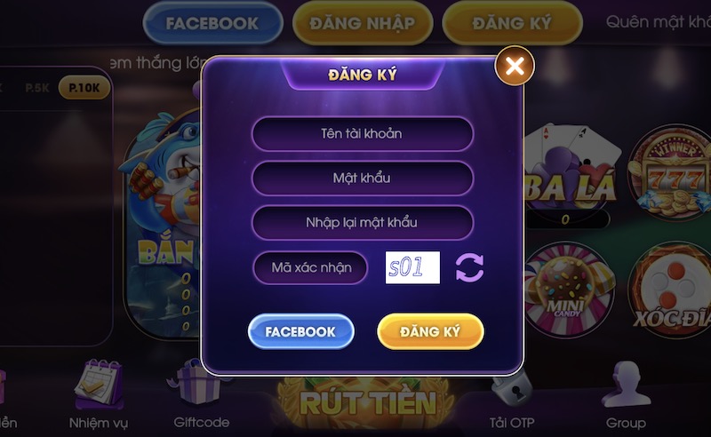 Hướng dẫn các bước đăng ký Sam86 đơn giản