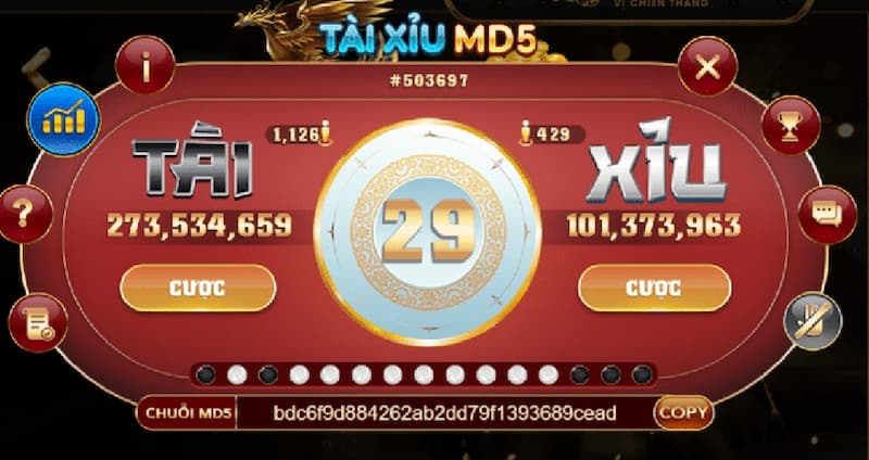 Phương pháp đánh tài xỉu MD5 dễ thắng nhất 2 Chơi tài xỉu tại MD5 sao cho hay nhất