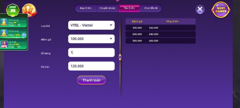 Manvip - Sân chơi đổi thưởng đẳng cấp và uy tín nhất Châu Á 5 Các bước rút thưởng từ Manvip về tài khoản cá nhân